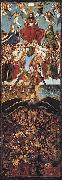 Jan Van Eyck Crucifixion y Juicio final Sweden oil painting artist